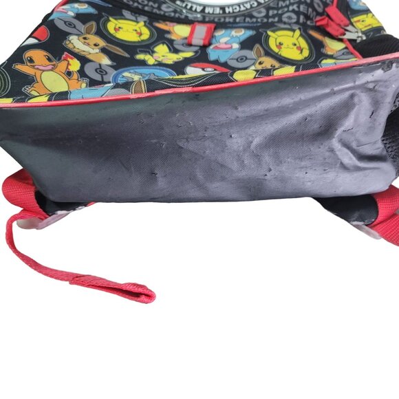 Pokemon Kids Backpack With Adjustable Straps & Pokeball Design Pikachu - Picture 5 of 6